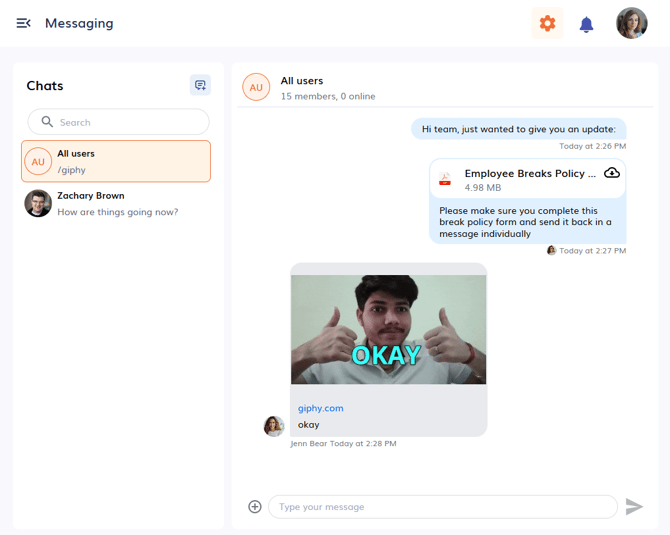 Messaging
