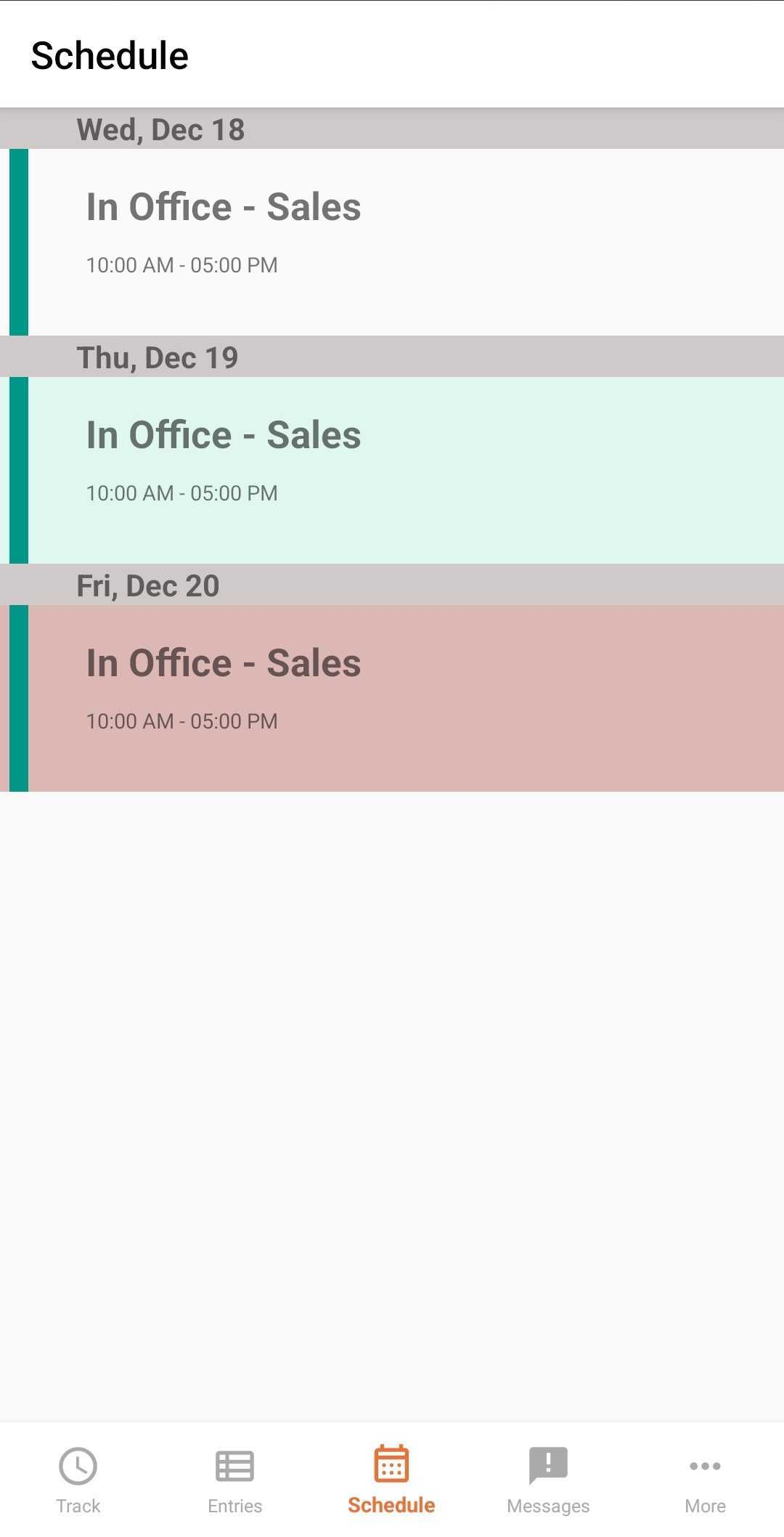 Shiftd Checking Your Schedule & Accepting Shifts