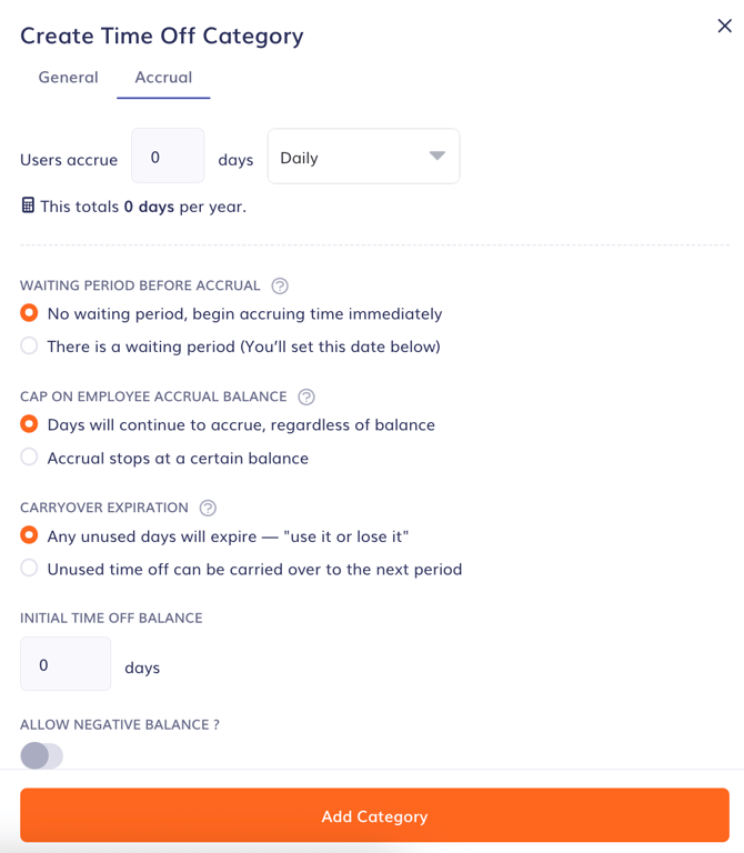 accrual