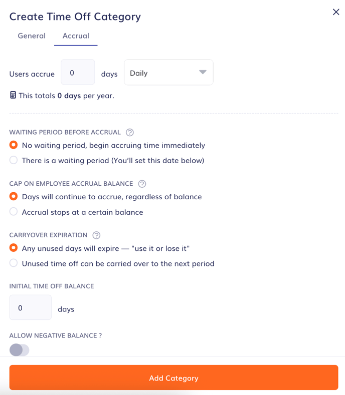 accrual