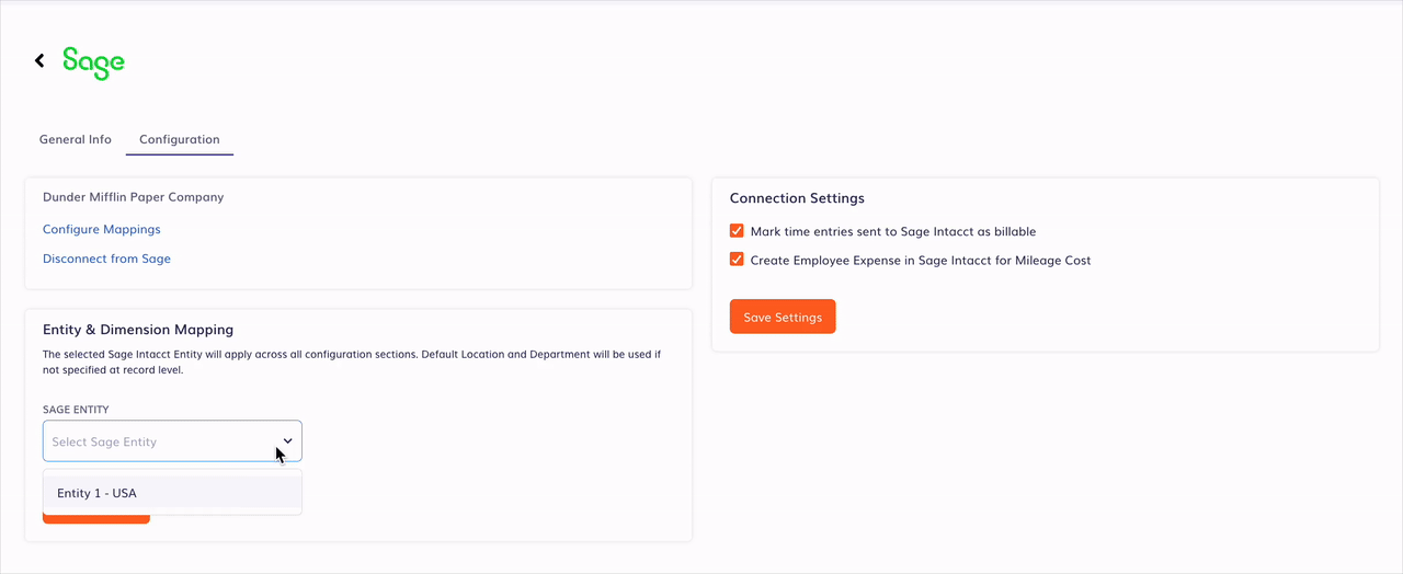 enable entity timeero