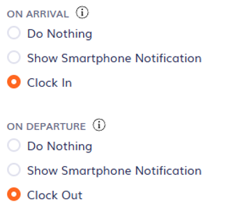 geofence actions
