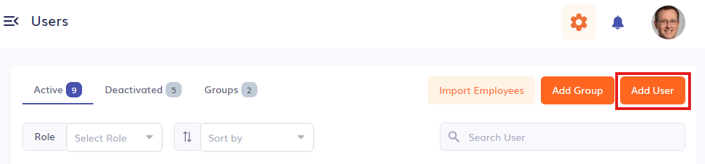 Adding & Managing Users