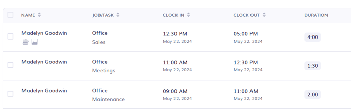 task switching timesheets new